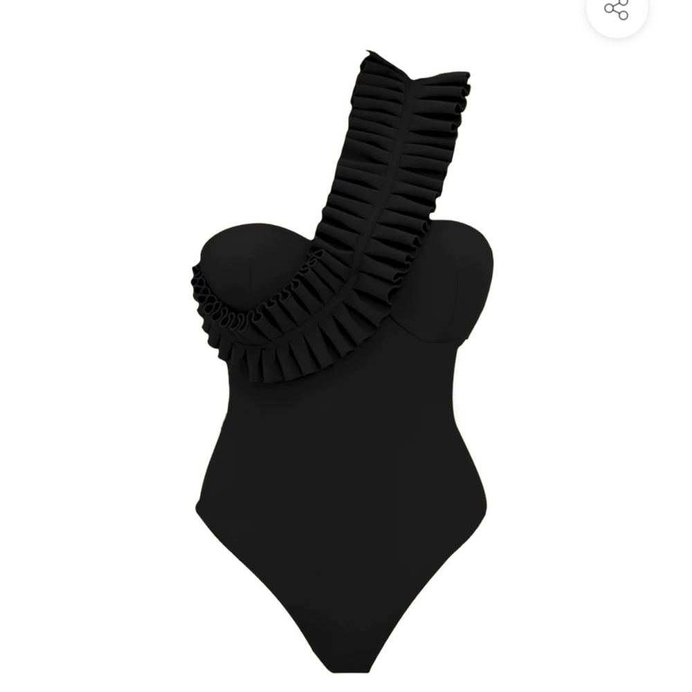 NWT ! Andrea Iyamah Black Nisi Swimsuit (Size L) - New never worn!